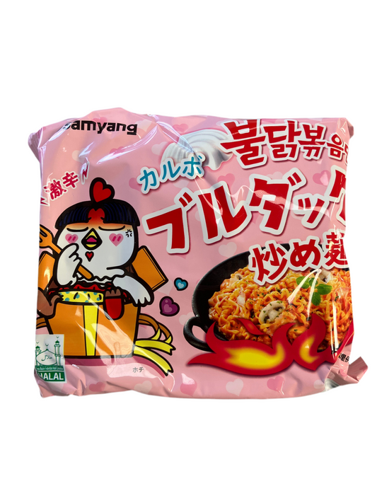 Samyang Buldak carbonara (single)卡邦尼辣雞麵