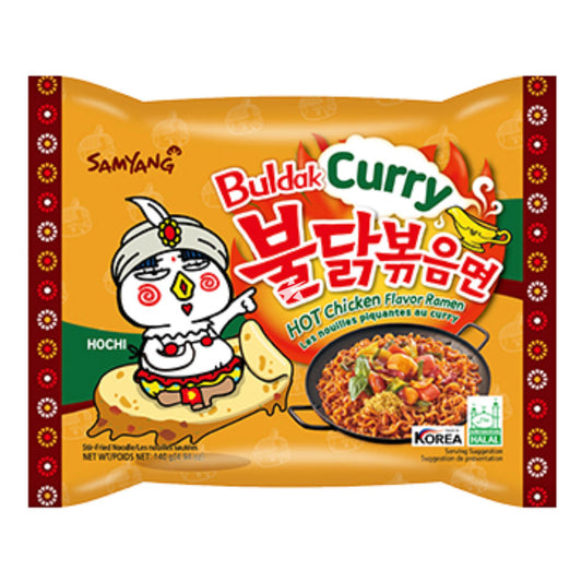 Samyang Hot Chicken Ramen CURRY (SINGLE) 三養辣雞肉味咖哩拌麵一包