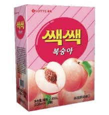 Lotte Peach Juice 樂天桃汁 238ml x 12 (case）reduced price