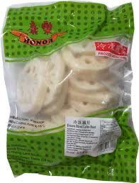 HR Frozen Sliced Lotus Root 康樂凍蓮藕片454g