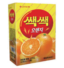 Lotte Orange Juice 樂天橙汁 238ml x 12 (case）reduced price