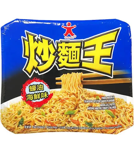 Doll Fried Noodle Seafood Oyster Flavour Instant Noodle118g 炒麵王-蠔油海鮮味