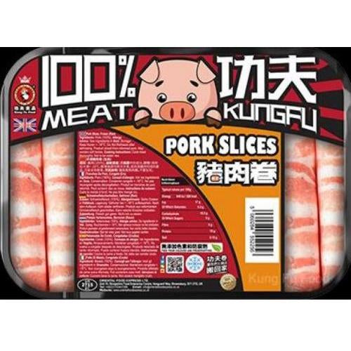 kung fu Sliced Pork 豬肉卷 400g