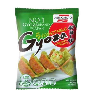 Ajinomoto 5 Vegetable Spinach gyoza 600g（reduced price)