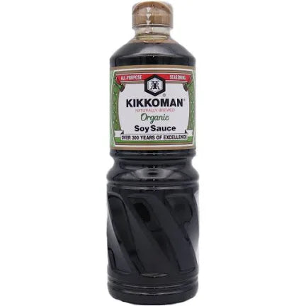 Kikkoman Organic Soy sauce (single) 1LTR