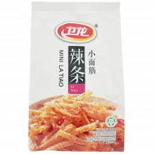 Wei-Long Mini La Tiao Hot & Spicy Flavour 衞龍小麵筋辣條-香辣味