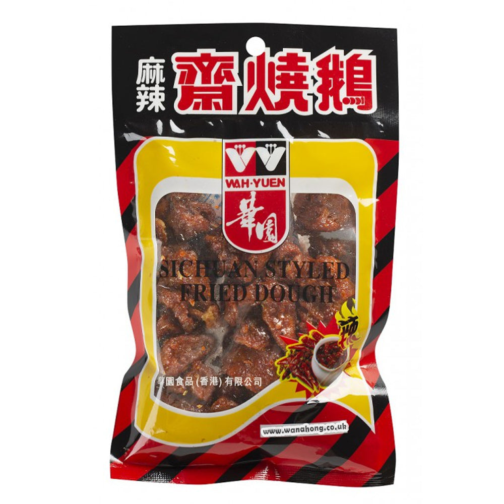 Wah-Yuen sichuan styled fried dough華園齋燒鵝 (麻辣味) 80g (reduced price )