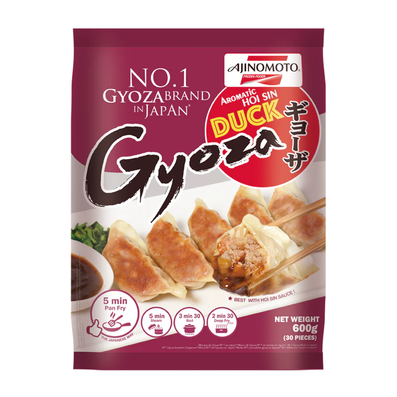 Ajinomoto Duck Gyoza 600g (Single) / 日式鴨肉煎餃 (單)