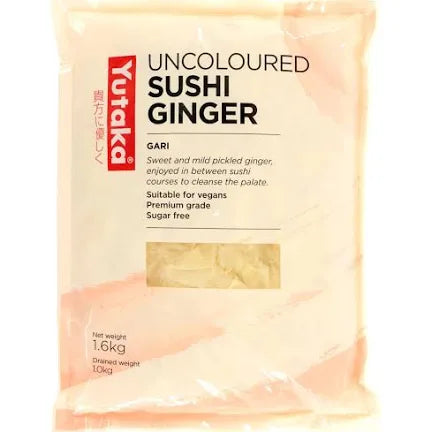 Yutaka Sushi Ginger white 1.6kg