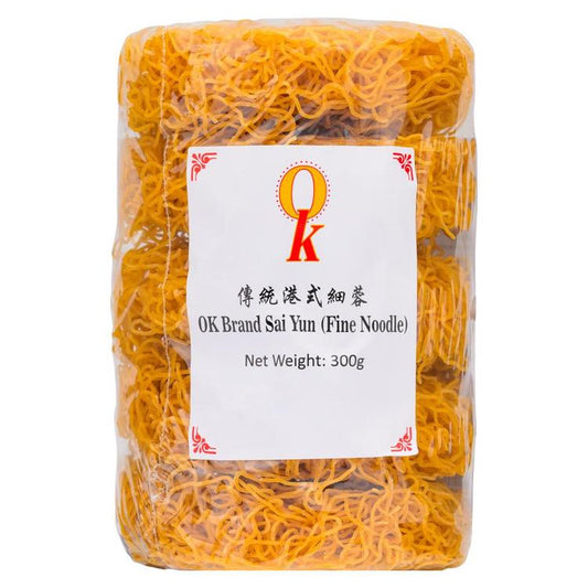 OK brand Sai Yun (Fine Noodle) 300g / 傳統港式細蓉