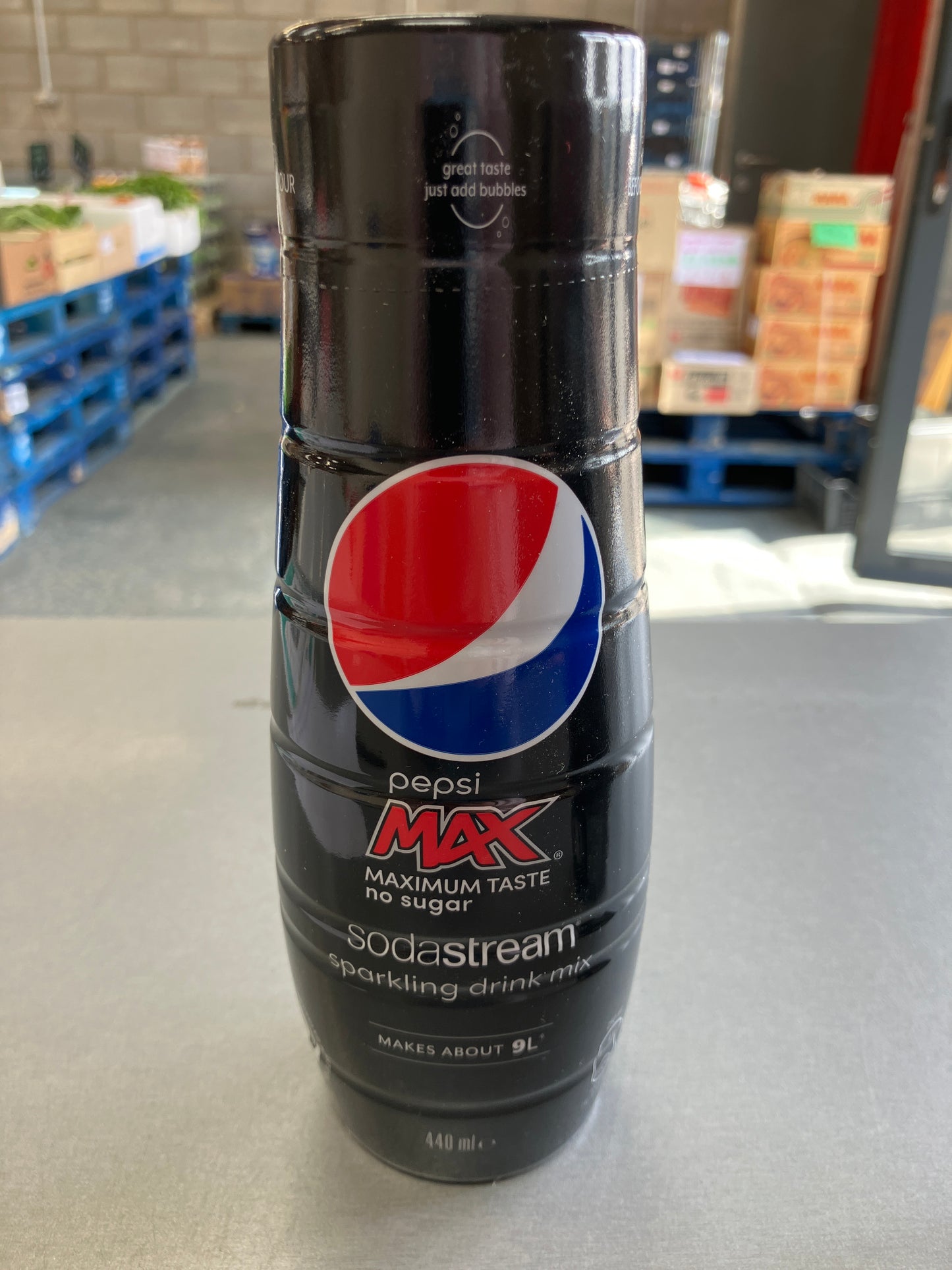 Pepsi max sodastream sparkling drink mix 400ml