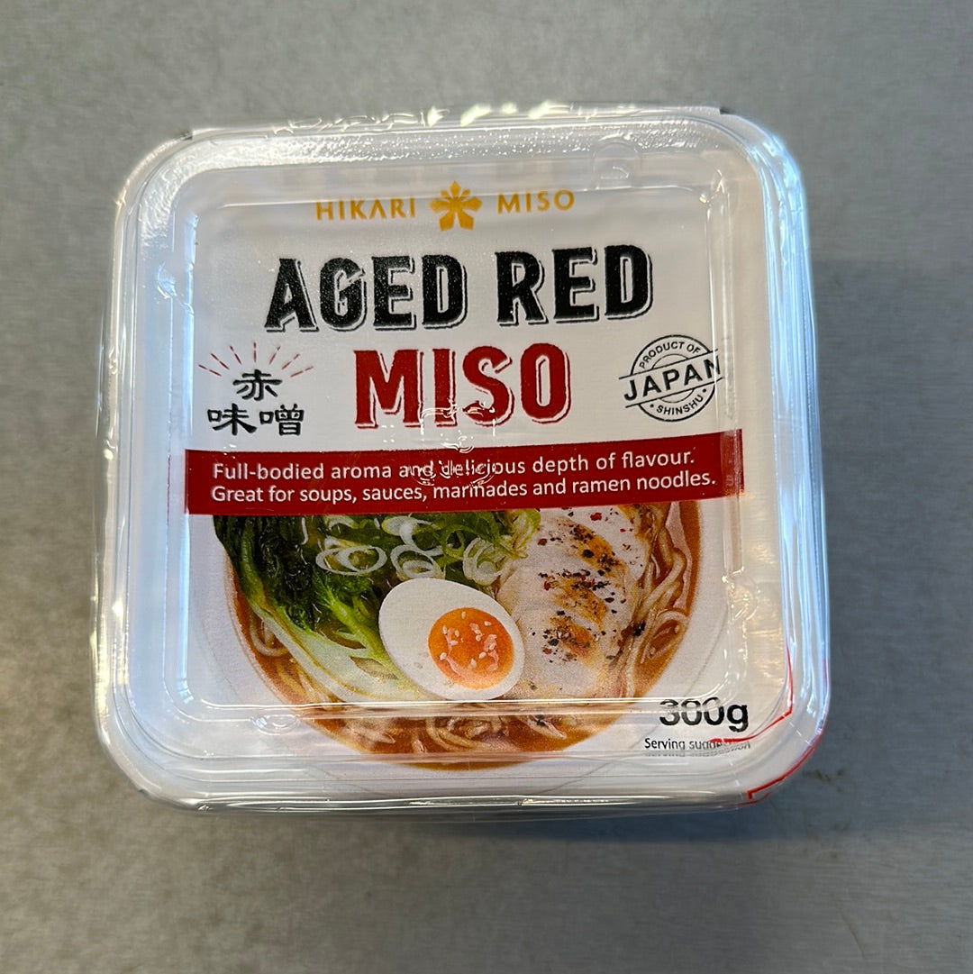 Hikari Miso Aged Red Miso (日本赤味噌)