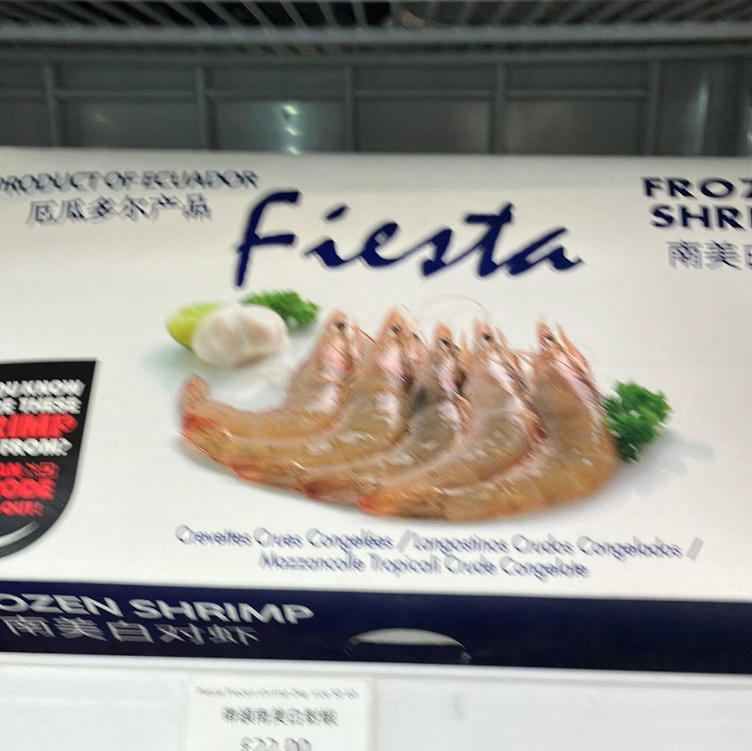 Fiesta Frozen Shrimp 2kg