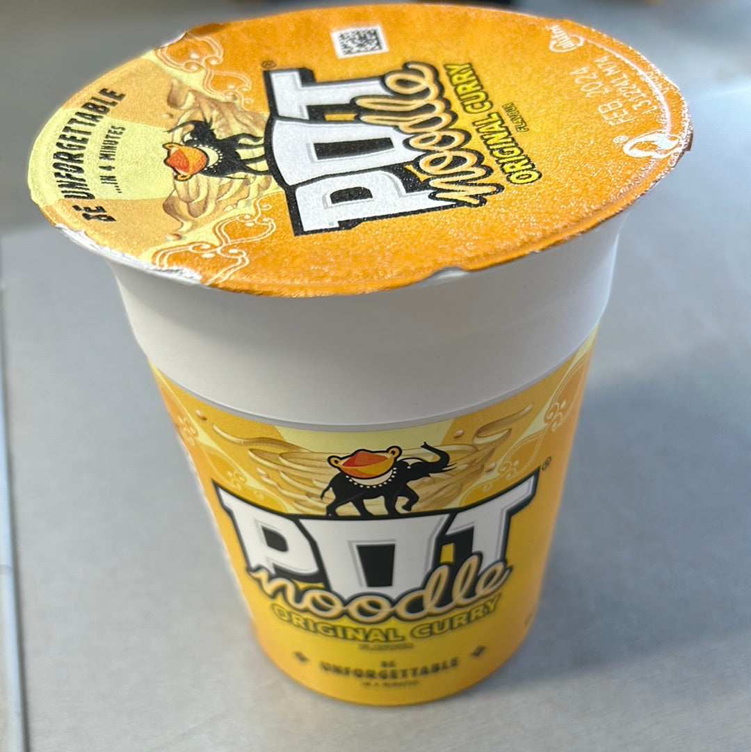 Pot noodle original curry flavour ( single )