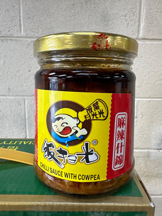 Chilli sauce with cowpea 飯掃光麻辣雜錦