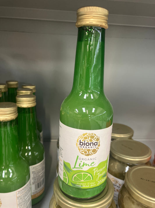 Biona Organic Lime Juice 200ml / 有機青檸汁