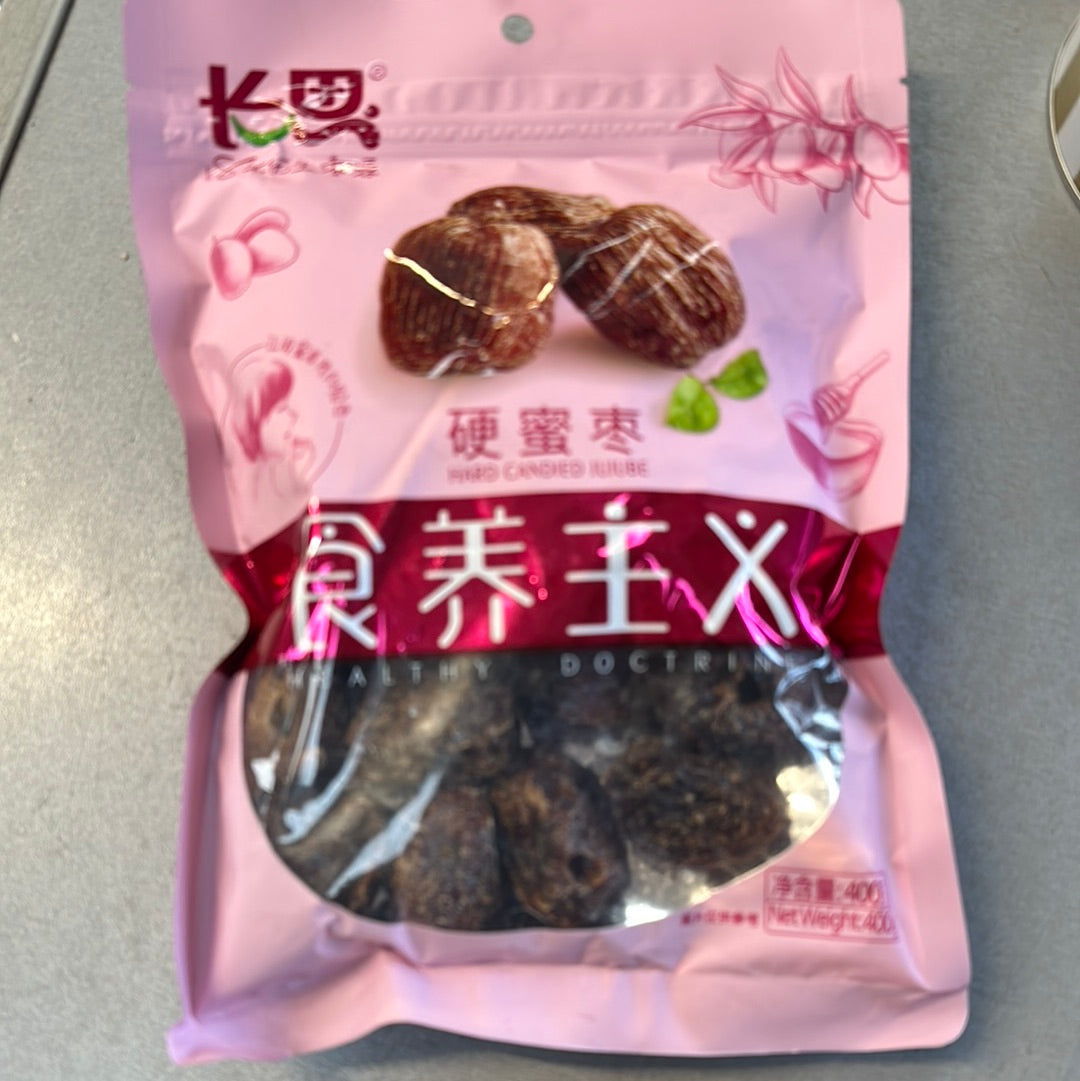 Choillse Hard Candied Dates (Jujube) 長思硬蜜棗400g