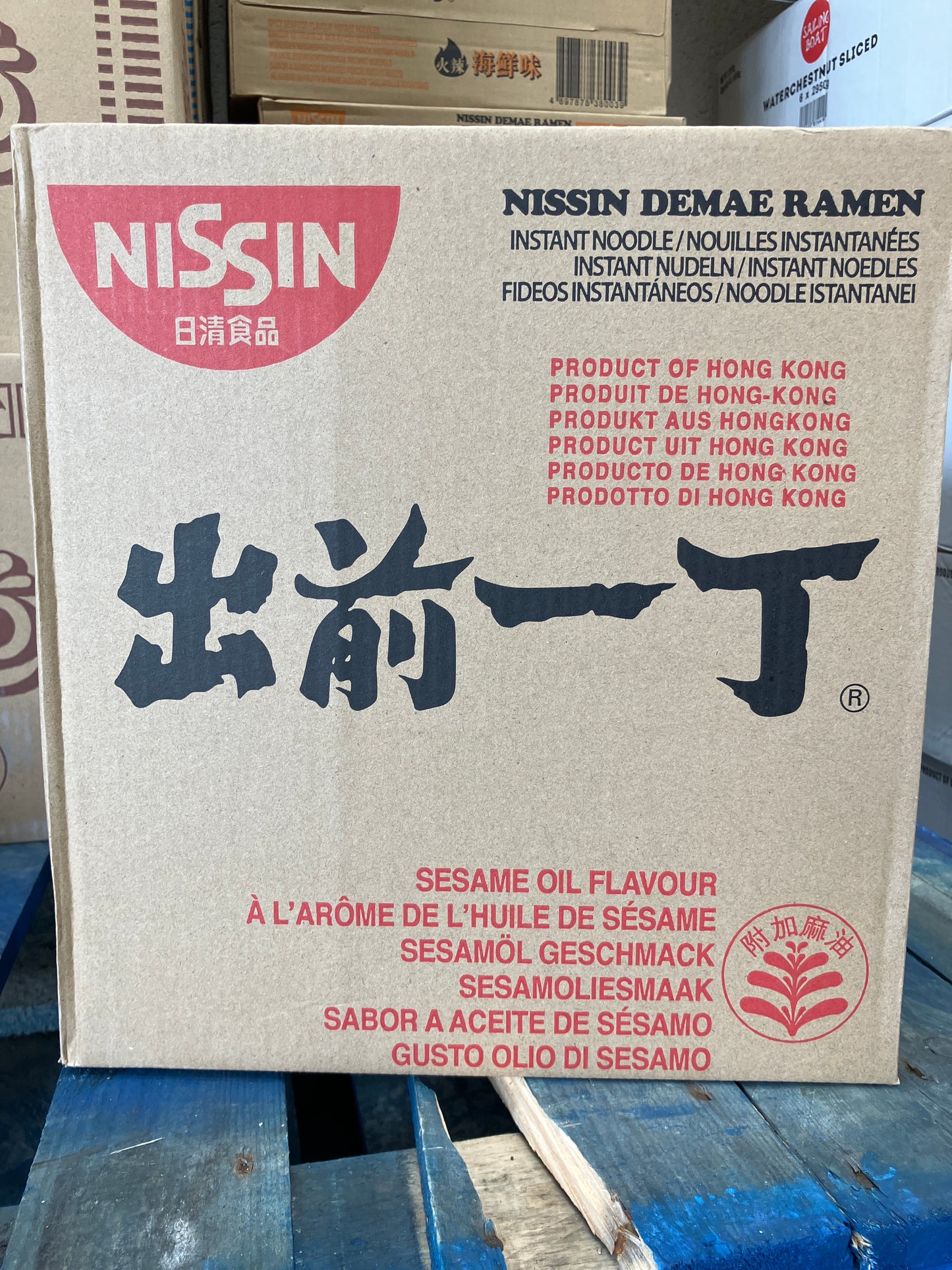 Nissin Sesame Oil Flavour / 出前一丁 麻油味 30包·100g