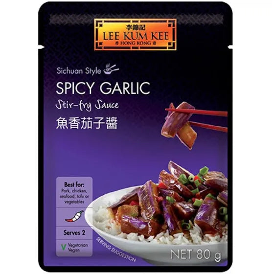 Lee Kum Kee Spicy Garlic Stir-fly Sauce 李錦記魚香茄子醬 80g