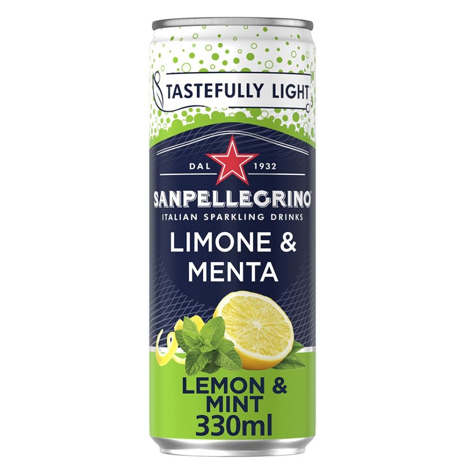 Sanpellegrino Limone & Menta 330ml (reduced price)