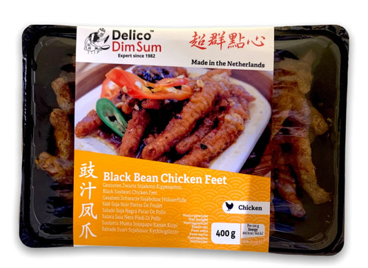 Delico Black Bean Chicken Feet 400g超群豉汁鳳爪