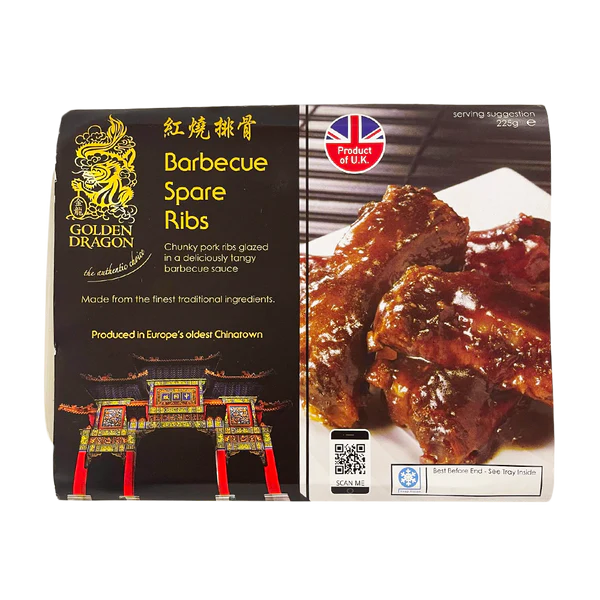 Golden Dragon BBQ Ribs 紅燒排骨 225g