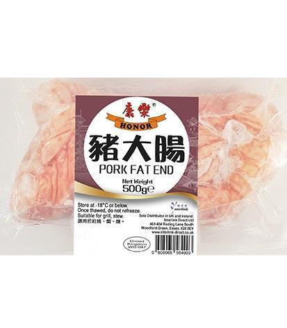 Honor Pork Fat End (Pork Intestine) 豬大腸 500g (Frozen)