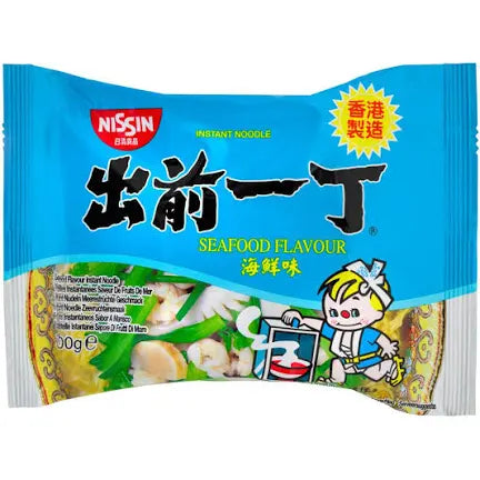 Nissin instant noodles- Seafood Flavour 100g出前一丁海鮮味