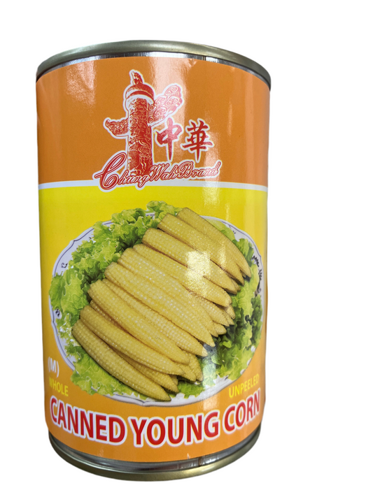 Chung Wah Brand Baby corn 245g / 中華牌 玉米筍