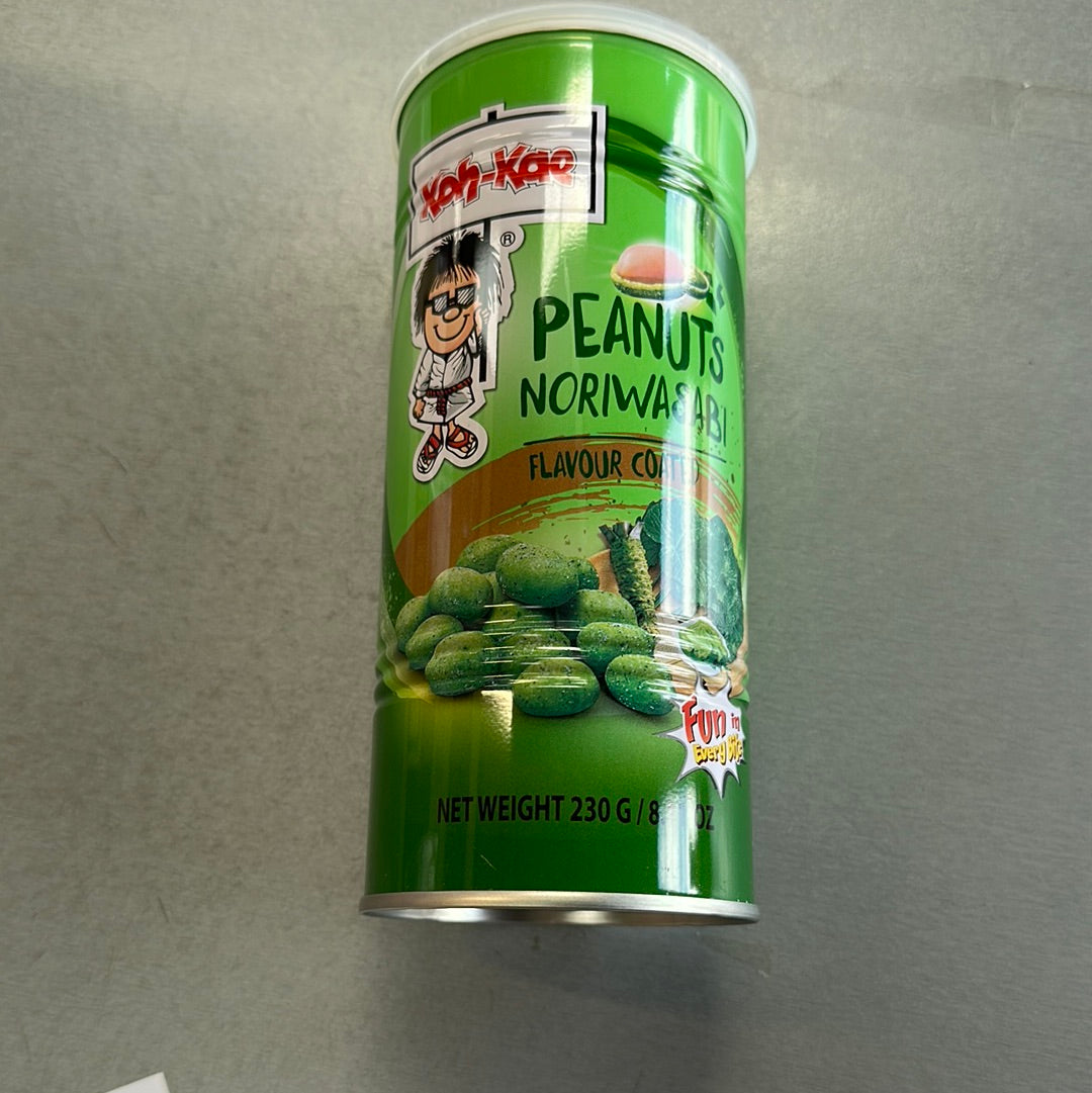 Koh-Kae peanuts Nori wasabi flavour coated 大哥 芥辣味脆皮花生