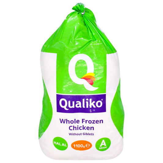 Qualiko Whole Chicken 1100g(reduced price)