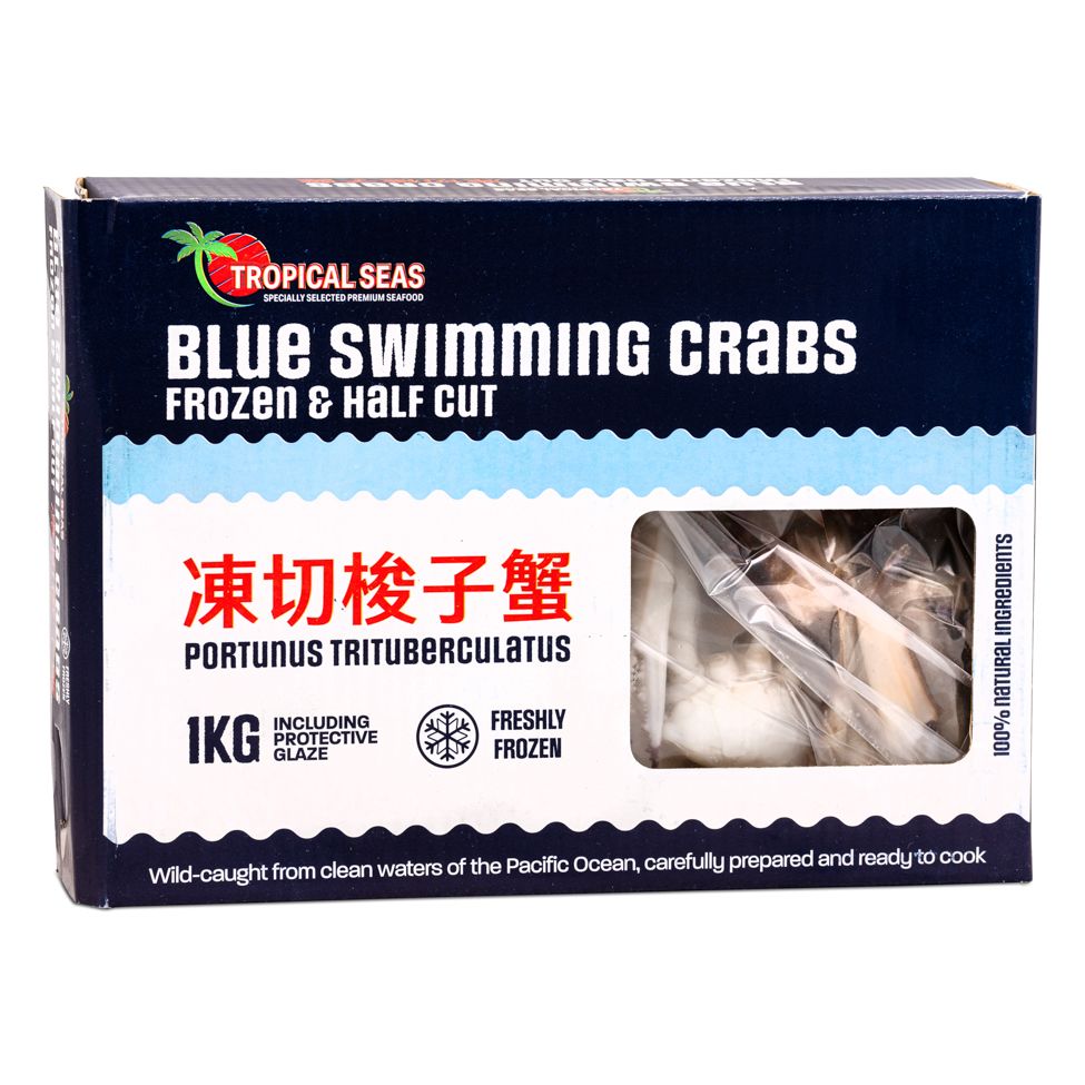 Blue Swimming Crabs 凍切梭子蟹 1kg