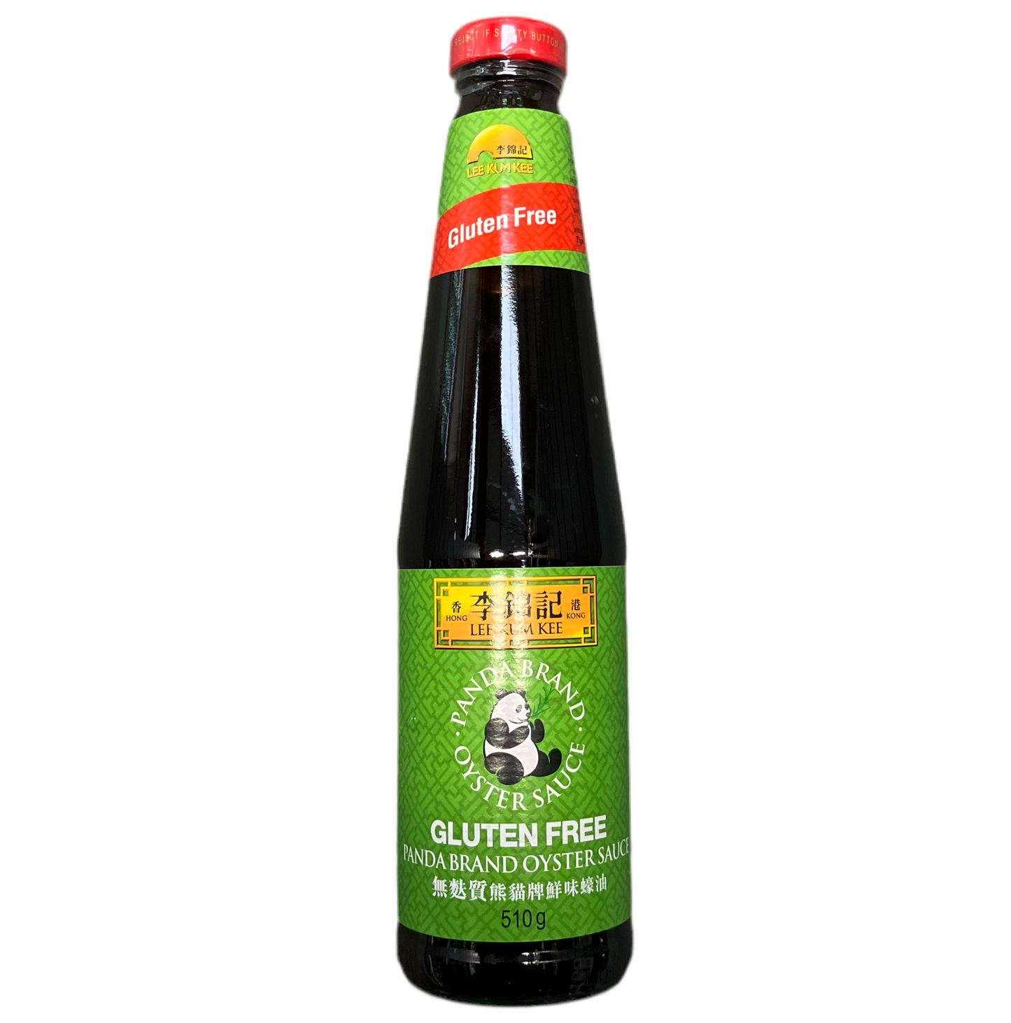 Lee Kum Kee Panda Brand Gluten Free Oyster Sauce 李錦記熊貓牌綠色新裝無麩質鮮味蠔油 510g