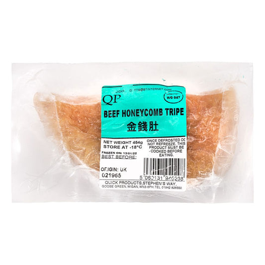 QF BEEF HONEYCOMB/TRIPE 金錢肚 454G