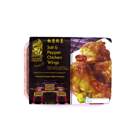 Golden Dragon s/p wings椒鹽雞翅  180G(reduced price)