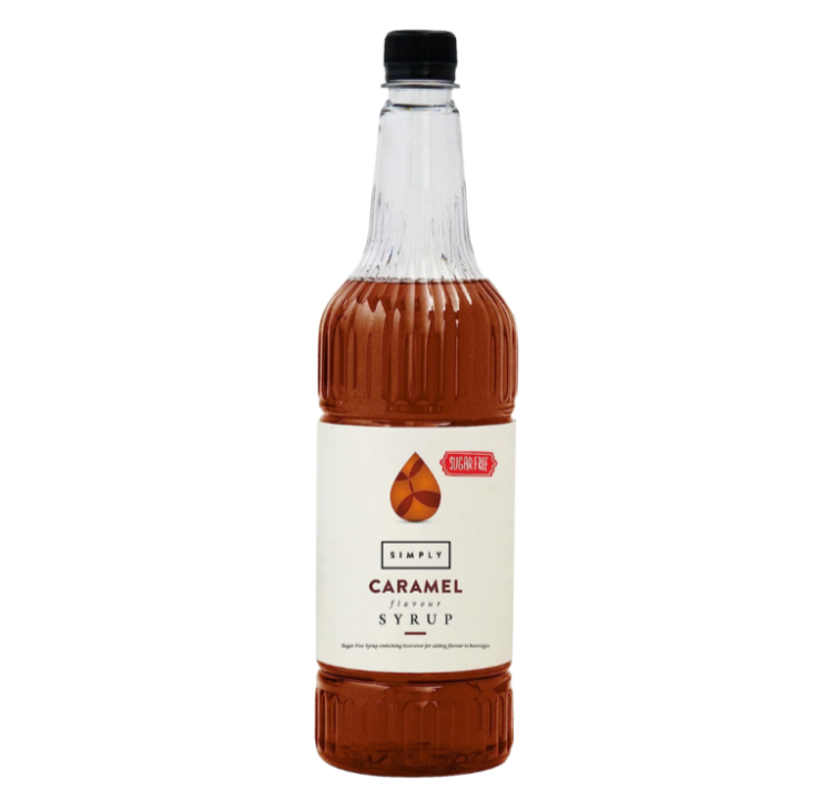 SIMPLY CARAMEL SYRUP （SUGAR FREE) - 1 LITRE / 焦糖糖漿 (無糖）