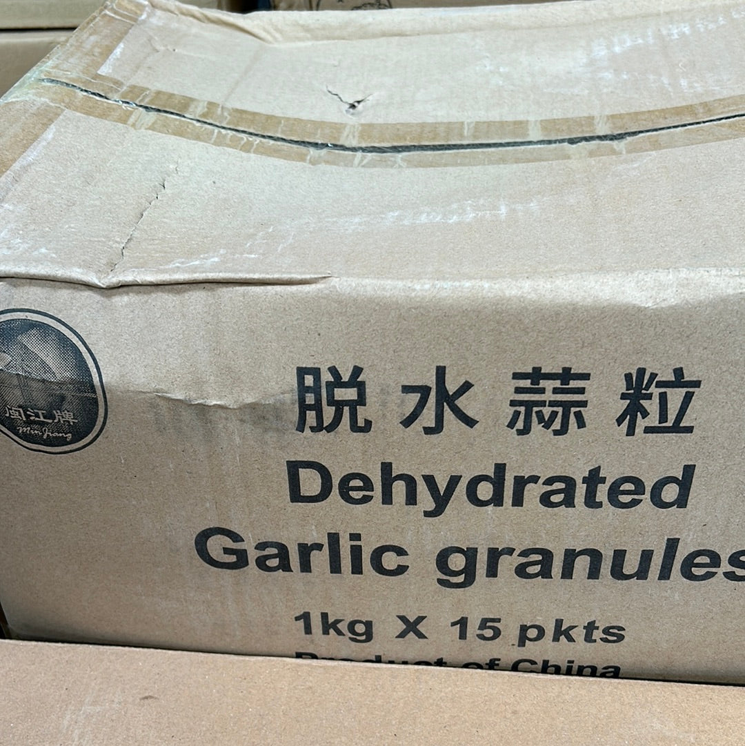 MG Dehydrated garlic granules 1kg x 15 packets ( case)