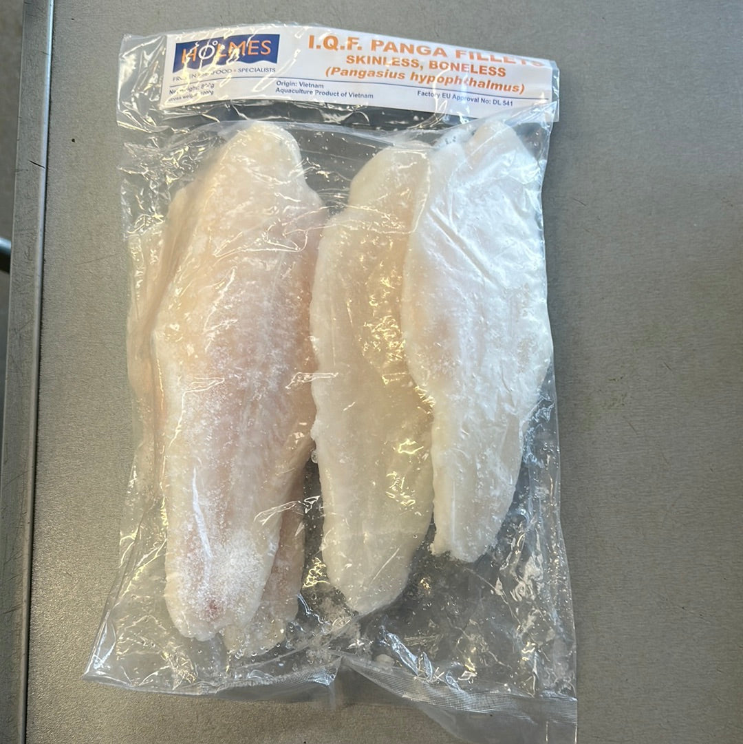 Holmes Frozen Panga Fillets 170-220g 1kg 急凍龍利魚柳