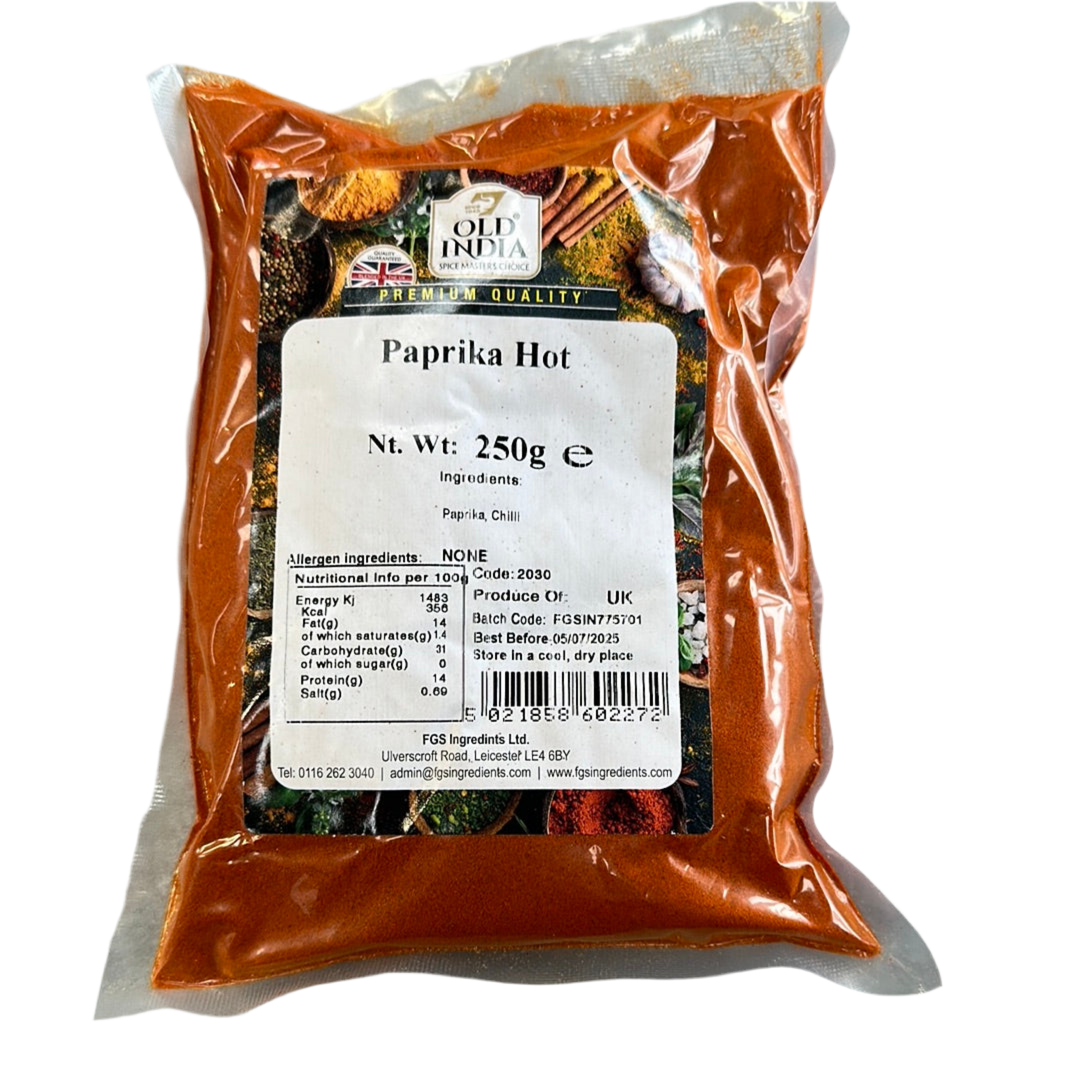 Old India Paprika Hot 250g