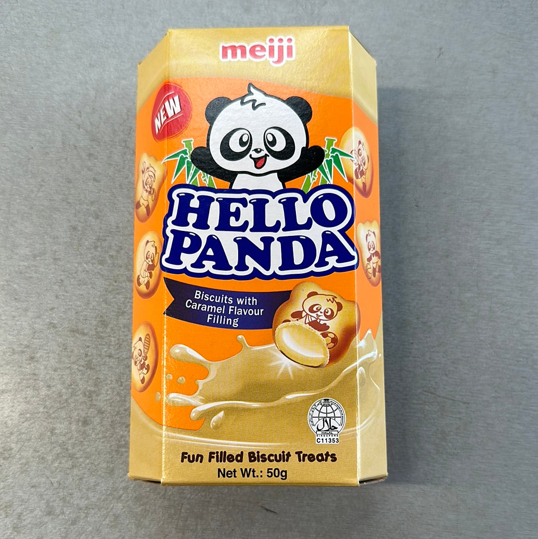 Hello panda Meiji 50g Caramel 焦糖夾心餅