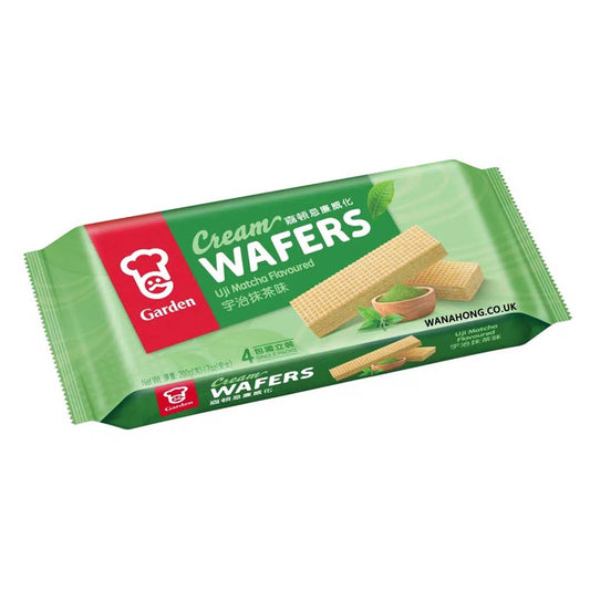 Garden Cream Wafers Matcha Flavour 嘉頓抹茶忌廉威化 200g