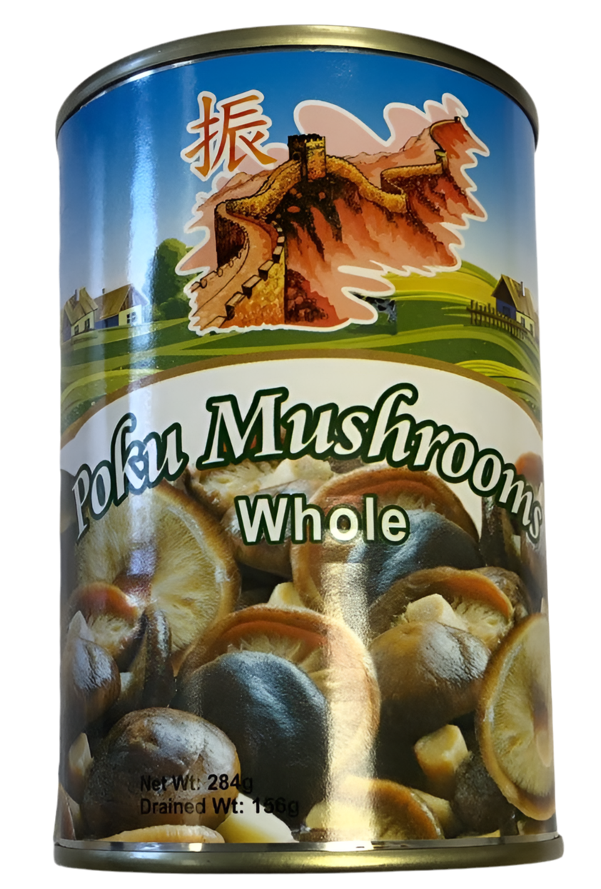 Poku Mushrooms Whole 284g