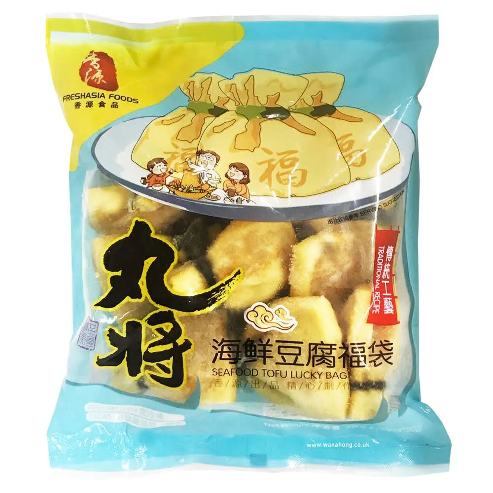 Freshasia WJ Seafood Tofu Lucky Bag 香源丸將海鮮豆腐福袋 200g