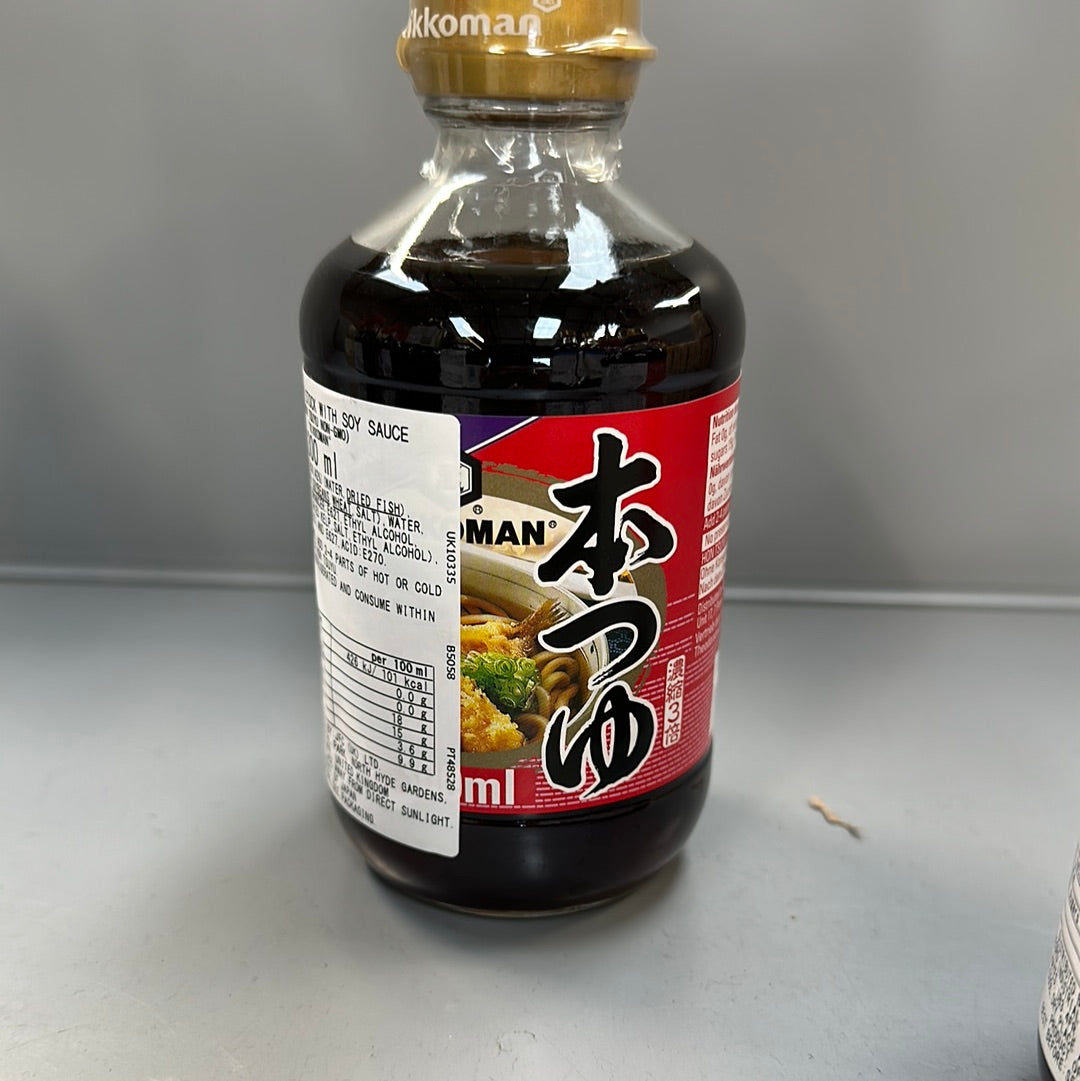 Kikkoman Fish Soup Stock with Soy Sauce300ml 萬字烏冬高湯醬油