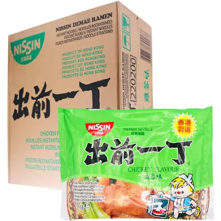 Nissin Inst Noodle Case (Chicken Flavour Intant) (Case) / 出前一丁 雞蓉 (箱)