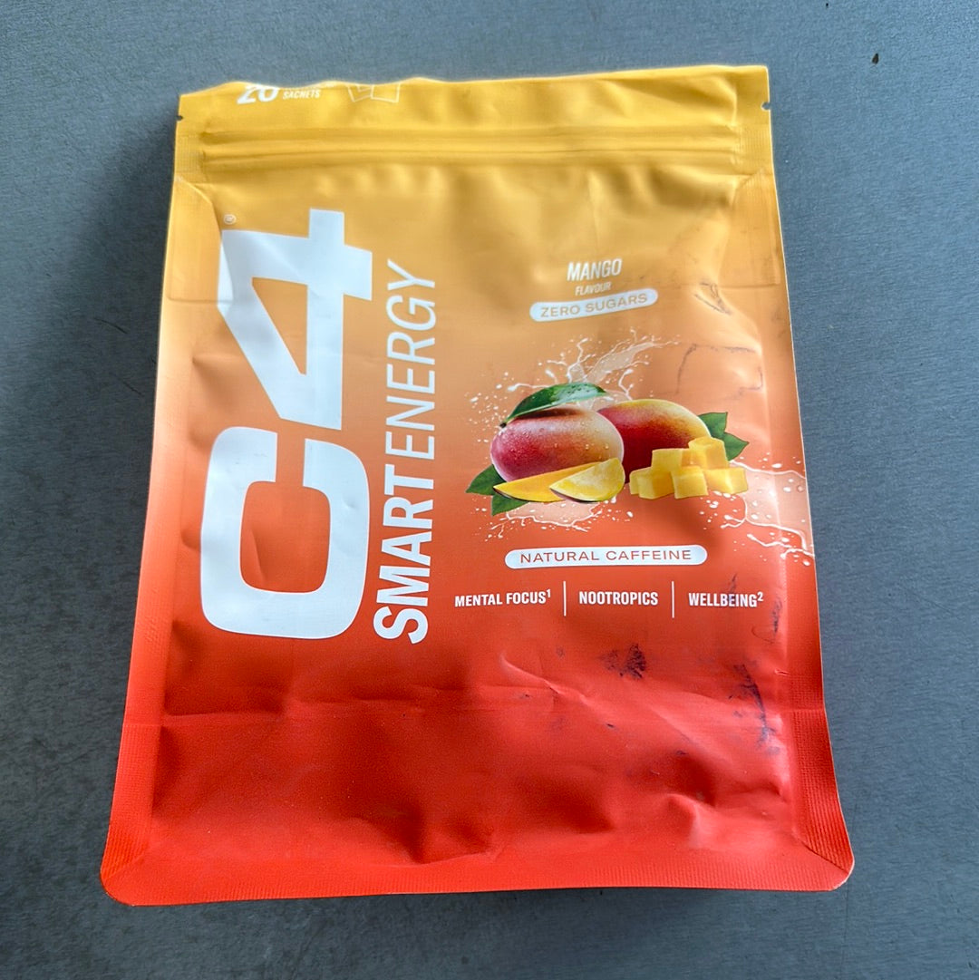 C4 Smart Energy Mango 20 Sachets