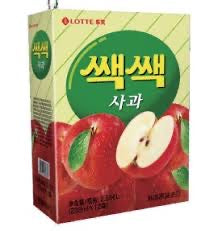 Lotte Apple Juice 樂天蘋果汁 238ml x 12 (case）reduced price