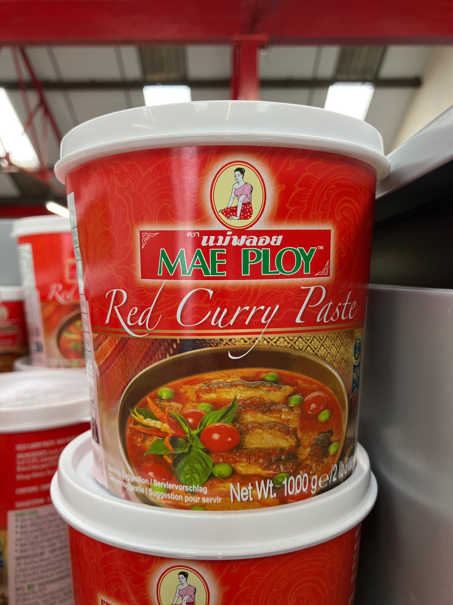 Mae Ploy Red Curry Paste 1000g(Single)