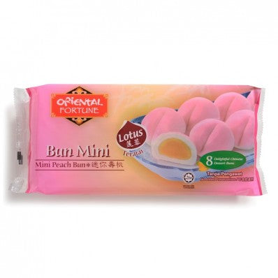 OF Bun Mini Mini Peach Bun Lotus 200g / 迷你壽桃 蓮蓉