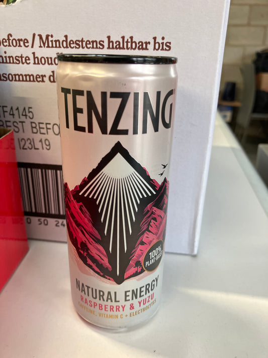 TENZING Natural Energy Raspberry & Yuzu (250ml)